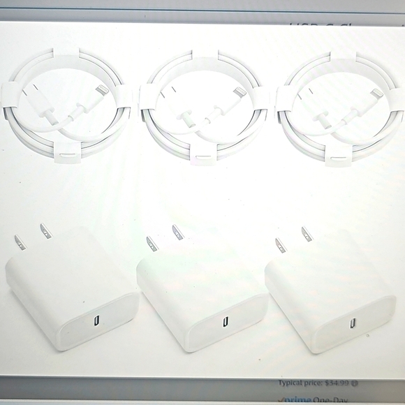 NWT USB C Charger To Lighting IPhone pack of 3 - Picture 7 of 7